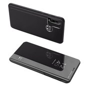 etui inteligentne Pokrowiec Clear View czarny do Huawei Y6P