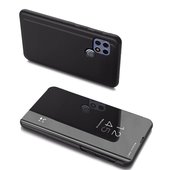 etui inteligentne Pokrowiec Clear View czarny do Oppo A15S