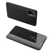 etui inteligentne Pokrowiec Clear View czarny do Xiaomi POCO M3 Pro