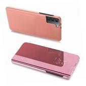 etui inteligentne Etui zamykane z klapk� Clear View Cover r�owy do Samsung Galaxy S21 Ultra 5G