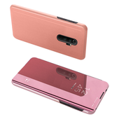 etui inteligentne Pokrowiec Clear View r�owy do Xiaomi Redmi Note 8 Pro