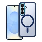 Pokrowiec Color Edge Mag Cover MagSafe niebieski do Samsung Galaxy S25