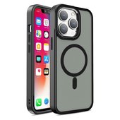 Pokrowiec Color Matte Case MagSafe czarny do Apple iPhone 15 Pro