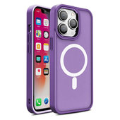 Pokrowiec Color Matte Case MagSafe fioletowy do Apple iPhone 15 Pro