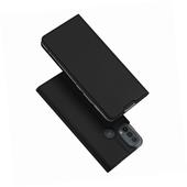 etui matowe Etui zamykane z klapk� i magnesem Dux Ducis Skin Pro czarny do Motorola Moto E30