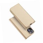 Etui zamykane z klapk� i magnesem Dux Ducis Skin Pro z�oty do Apple iPhone 13