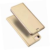 Etui zamykane z klapk� i magnesem Dux Ducis Skin Pro z�oty do Apple iPhone 7