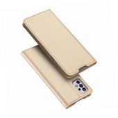 Etui zamykane z klapk� i magnesem Dux Ducis Skin Pro z�oty do Samsung Galaxy A33 5G