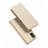 Etui zamykane z klapk� i magnesem Dux Ducis Skin Pro z�oty do Xiaomi Redmi Note 11E
