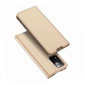 Etui zamykane z klapk� i magnesem Dux Ducis Skin Pro z�oty do Xiaomi Redmi Note 11T 5G