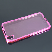 Pokrowiec Electro Jelly r�owy do Samsung Galaxy S7 Edge