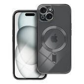 Pokrowiec Electro Mag Cover MagSafe czarny do Apple iPhone 15