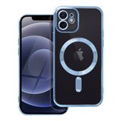 Pokrowiec Electro Mag Cover MagSafe niebieski do Apple iPhone 12