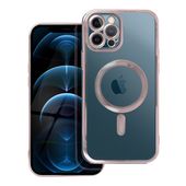 etui przezroczyste Pokrowiec Electro Mag Cover MagSafe r�owy do Apple iPhone 12 Pro Max