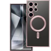 Pokrowiec Electro Mag Cover MagSafe r�owy do Samsung Galaxy A55