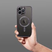 etui magsafe Pokrowiec Electro Mag Cover MagSafe srebrny do Apple iPhone SE 2025