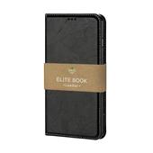 Pokrowiec Elite Book czarny do Apple iPhone 12
