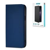 etui z klapk� Pokrowiec Enviro Safian niebieski do Apple iPhone 15 Pro Max