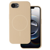 Pokrowiec Etui MagSafe Slim Silicone br�zowy do Apple iPhone 16e