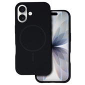 Pokrowiec Pokrowiec Etui MagSafe Slim Silicone czarny do Apple iPhone 17