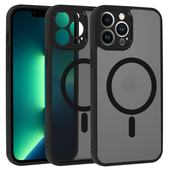 Pokrowiec etui Matte Mag Cover MagSafe czarny do Apple iPhone 13 Pro Max