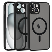 Pokrowiec etui Matte Mag Cover MagSafe czarny do Apple iPhone 14