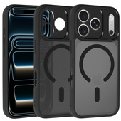 Pokrowiec etui Matte Mag Cover MagSafe czarny do Apple iPhone 17 Pro Max