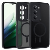 Pokrowiec etui Matte Mag Cover MagSafe czarny do Xiaomi Redmi 5G