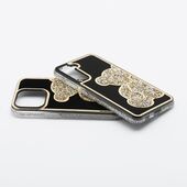 Pokrowiec Etui Teddy Bear z�oty do Samsung Galaxy A37 5G