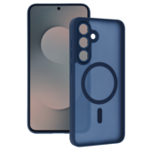 Pokrowiec Etui Tel Protect Aura Matte Magsafe Case granatowy do Samsung Galaxy S25 FE