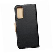 Etui zamykane z klapk� i magnesem Fancy Book czarno-z�oty do Samsung S20 LITE