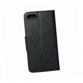 Etui zamykane z klapk� i magnesem Fancy Book czarny do Apple iPhone SE 2020