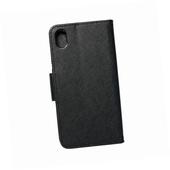 Etui zamykane z klapk� i magnesem Fancy Book czarny do Huawei Y5 (2019)