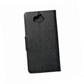 Etui zamykane z klapk� i magnesem Fancy Book czarny do Huawei Y6 (2017)
