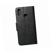 Etui zamykane z klapk� i magnesem Fancy Book czarny do Huawei Y7 (2019)