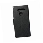Etui zamykane z klapk� i magnesem Fancy Book czarny do LG K50S