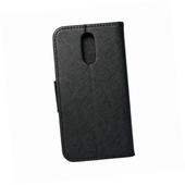 Etui zamykane z klapk� i magnesem Fancy Book czarny do LG Q7