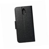 Etui zamykane z klapk� i magnesem Fancy Book czarny do Nokia 3.1