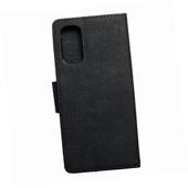 Etui zamykane z klapk� i magnesem Fancy Book czarny do Oppo Reno 4 Pro 5G