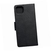 Etui zamykane z klapk� i magnesem Fancy Book czarny do Oppo Reno 4Z 5G