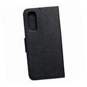 Etui zamykane z klapk� i magnesem Fancy Book czarny do Realme 7