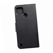 Etui zamykane z klapk� i magnesem Fancy Book czarny do Realme C25Y