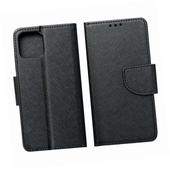 Etui zamykane z klapk� i magnesem Fancy Book czarny do Samsung Galaxy A14 5G