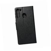 Etui zamykane z klapk� i magnesem Fancy Book czarny do Samsung Galaxy A21
