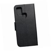Etui zamykane z klapk� i magnesem Fancy Book czarny do Samsung Galaxy A21s