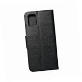 Etui zamykane z klapk� i magnesem Fancy Book czarny do Samsung Galaxy A51