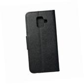 etui podstawka Etui zamykane z klapk� i magnesem Fancy Book czarny do Samsung Galaxy A6 (2018)