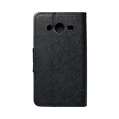 Pokrowiec Pokrowiec Fancy Book czarny do Samsung Galaxy Core 2 (G355)
