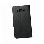Etui zamykane z klapk� i magnesem Fancy Book czarny do Samsung Galaxy J7 2016