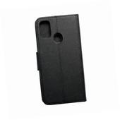 Etui zamykane z klapk� i magnesem Fancy Book czarny do Samsung Galaxy M21